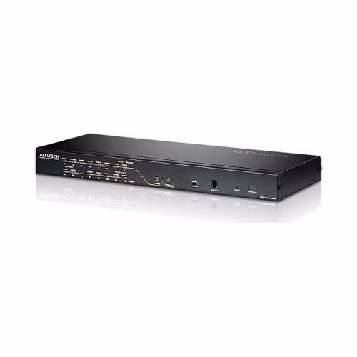 ATEN KH-2516 CAT5 KVM 16-port, dvě konzoly