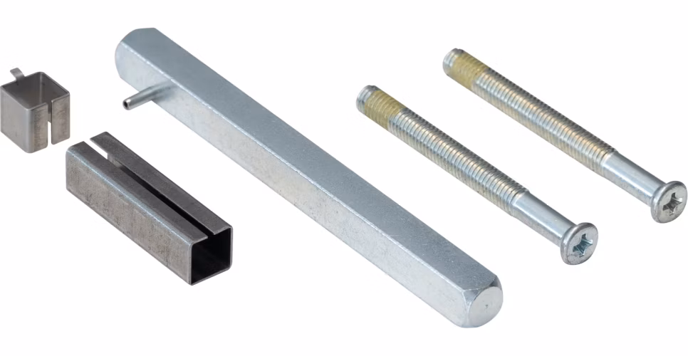 2N Fortis Handle - Sada čtyřhranu se šrouby, 7mm, 93 - 101mm