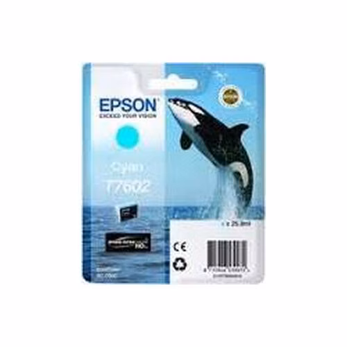 Epson inkoustová náplň/ C13T76024010/ Cyan