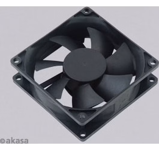 prídavný ventilátor Akasa 80x80x25 black OEM H