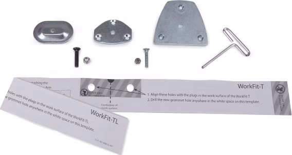 ERGOTRON WFT LX ARM MOUNT, GROMMET ACCESSORY KIT, upevnění ke stolu