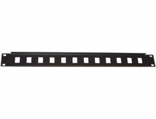 R GA-28-1U, Patch panel 1U 12 port 19"
