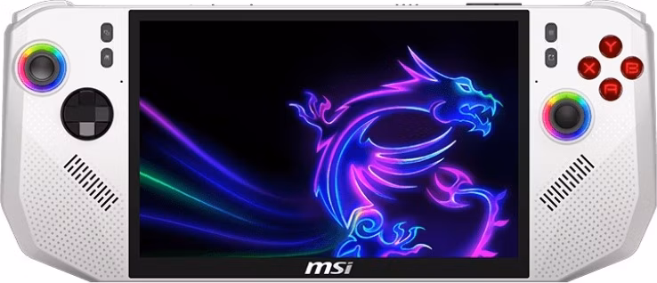 MSI Claw A8 BZ2EM-007CZ/ herní konzole/ Ryzen Z2 Extreme/ 24GB DDR5/ 1TB SSD/ 8"FHD+,120Hz,touch/ W11H/ bílá
