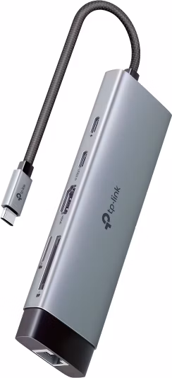 USB Type-C 9-Port Hub SPEC: 1 × USB-C Connector,1 × HDMI 4K 60Hz Port,1 × USB-C PD 100W Port,1 × RJ45 1000Mbps Port,1 ×