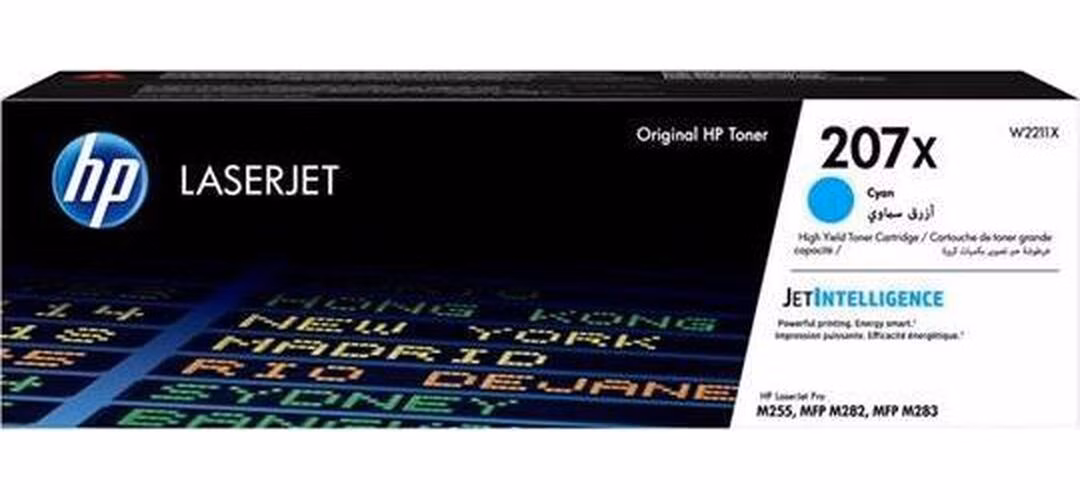HP toner 207X/Cyan/2450 stran