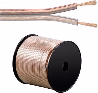 PremiumCord Kabely na propojení reprosoustav 100% CU měď 2x2,5mm 1m - délka na přání