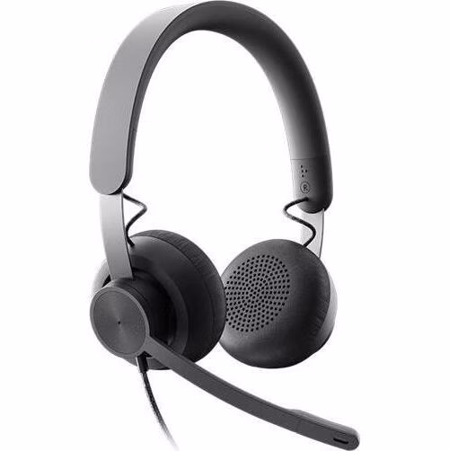 Logitech® Zone Wired Headset- GRAPHITE