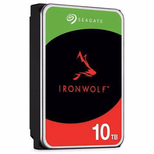 Seagate IronWolf 10TB HDD / ST10000VN000 / Interní 3,5" / 7200 rpm / SATA III / 256 MB