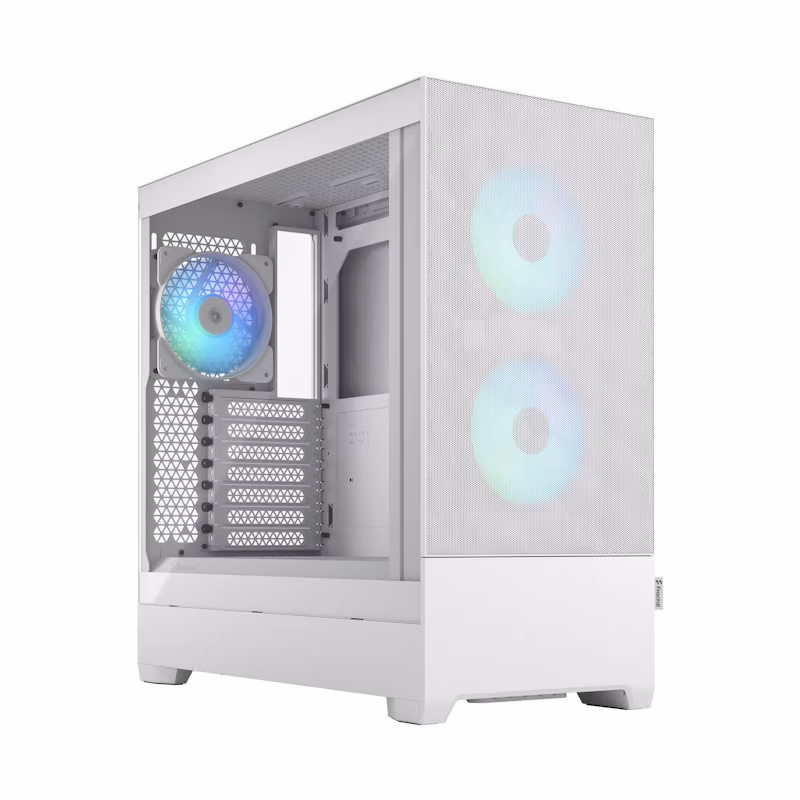 Fractal Design Pop Air RGB White TG Clear Tint/Midi Tower/Transpar./Biela