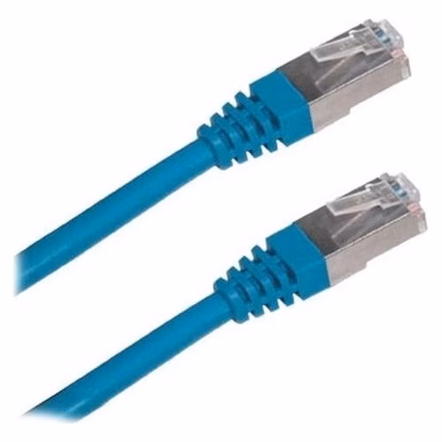 XtendLan Patch kabel Cat5e FTP 3m - modrý