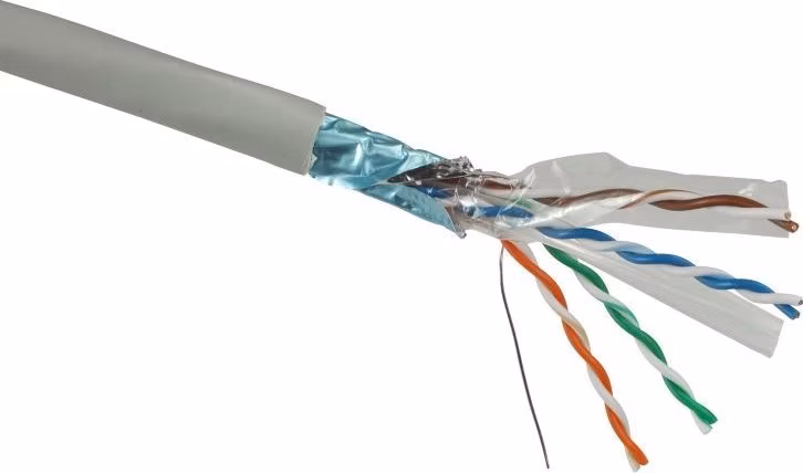 Solarix Kabel FTP drát c6 500m PVC