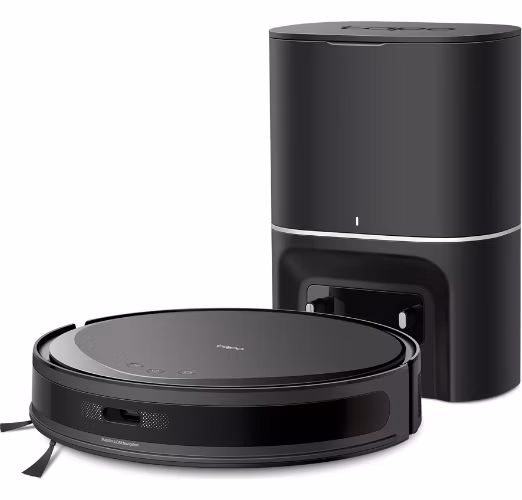 Robot Vacuum Cleaner &amp; Auto-Empty Dock SPEC: MagSlim LiDAR + IMU Dual Navigation, Vacuum &amp; Mop 2-in-1, 5300Pa, 3L Auto-E