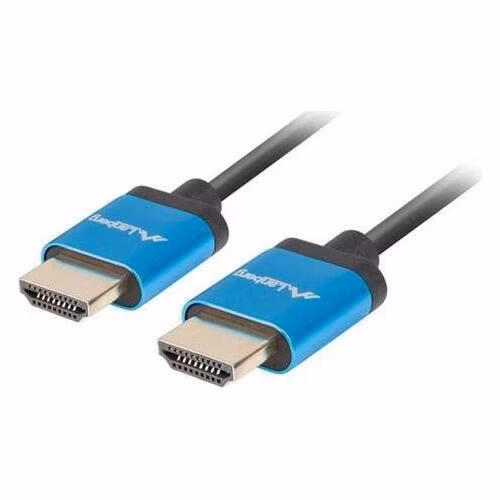 LANBERG HDMI M/M 2.0 kabel 0.5M 4K černý úzký