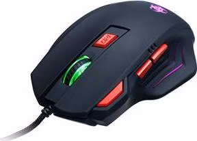 CONNECT IT BIOHAZARD myš pro hráče,LED podsvícení, 800/1600/2400/3200 DPI, USB