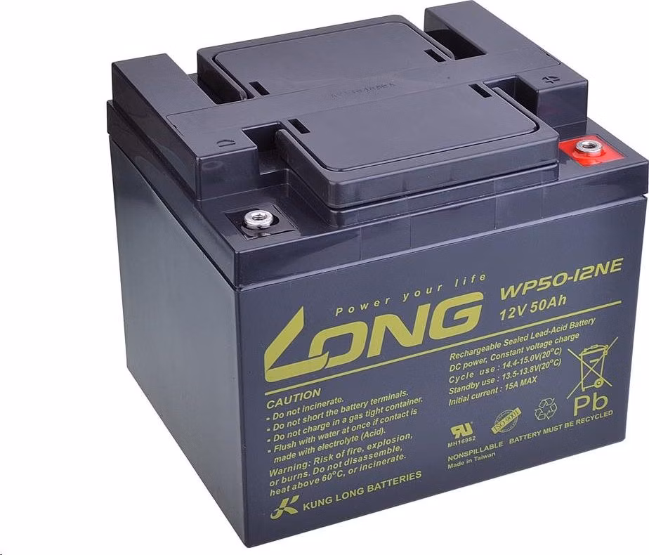 Avacom Long 12V 50Ah olověný akumulátor DeepCycle AGM M6 (WP50-12NE)