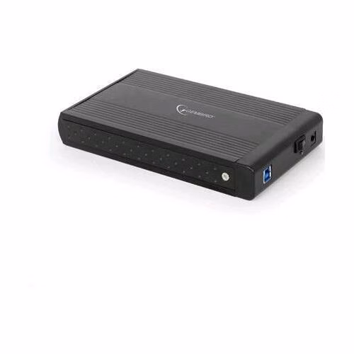 GEMBIRD Externí box pro 3.5" zařízení, USB 3.0, SATA, černý