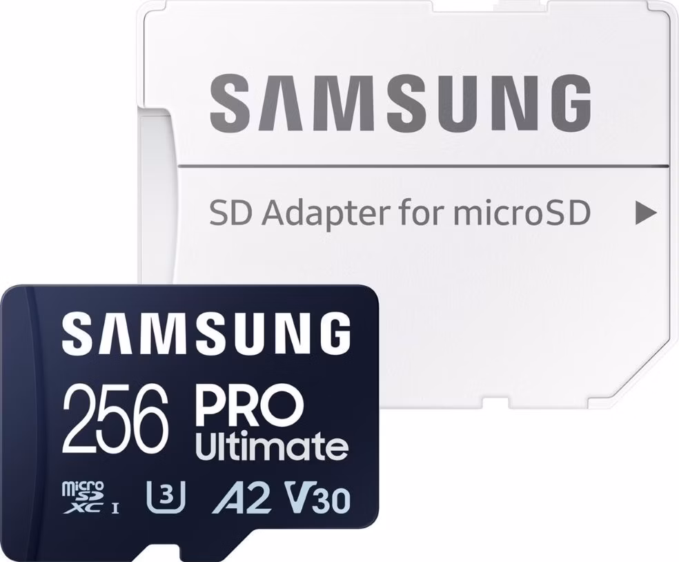 Samsung PRO Ultimate/micro SDXC/256GB/200MBps/UHS-I U3 / Class 10/+ Adaptér/Modrá