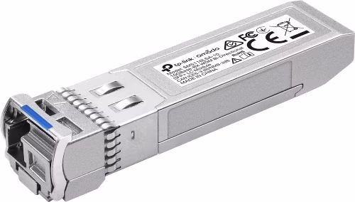 Omada 10Gbase-BX Single-Mode WDM Bi-Directional SFP+ Module SPEC: LC/UPC Connector, TX:1330nm/RX:1270nm, Single-mode, 10