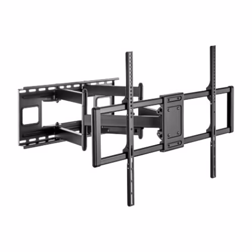 Výsuvný držiak Brateck LPA77-696 pre TV 60"-120" 120kg polohovateľný nástenný Heavy Duty