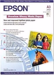 EPSON paper A3 - 255g/m2 - 20sheets - photo premium glossy