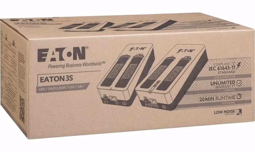 EATON UPS 1/1fáza, 550VA - 3S 550 IEC (Off-Line)