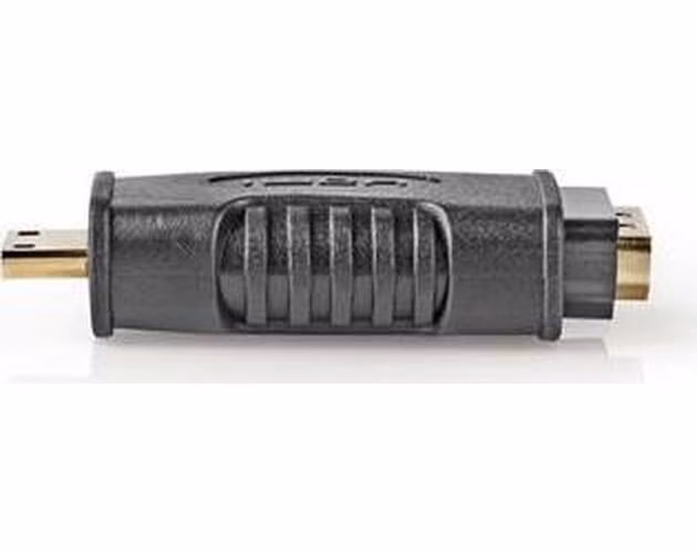 Nedis CVGB34907BK - HDMI™ Adaptér | HDMI Micro Konektor - HDMI Zásuvka | Černá barva