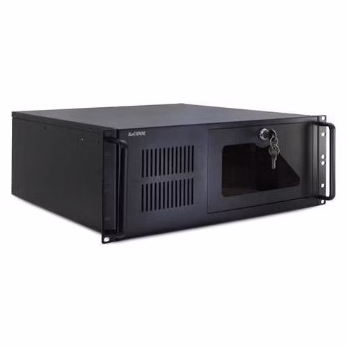 serverová skriňa 1stCOOL IPC 4U-450, 19" Rack Black, bez zdroja napájania