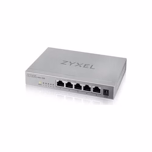 Zyxel MG-105 5 Ports Desktop 2,5G MultiGig unmanaged Switch