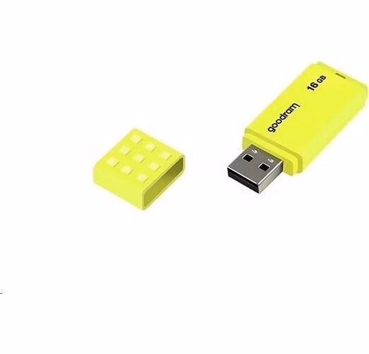 GOODRAM Flash disk 16GB UME2, USB 2.0, žltá