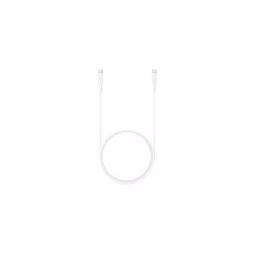 Samsung datový kabel EP-DX310JWE, USB-C/USB-C, 3A, 1,8 m, bílá (bulk)