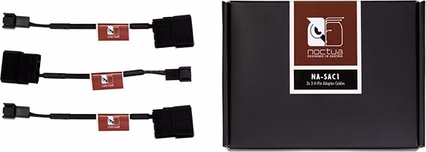 NOCTUA NA-SAC1, 3:4-pin adaptéry