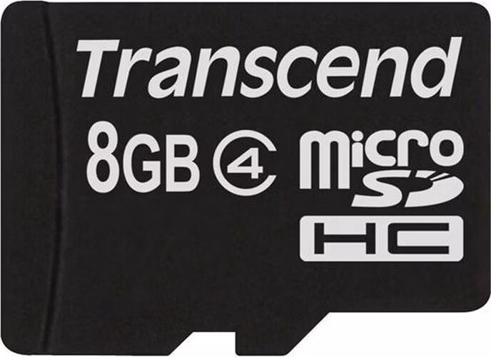 Karta TRANSCEND MicroSDHC 8 GB triedy 4, bez adaptéra