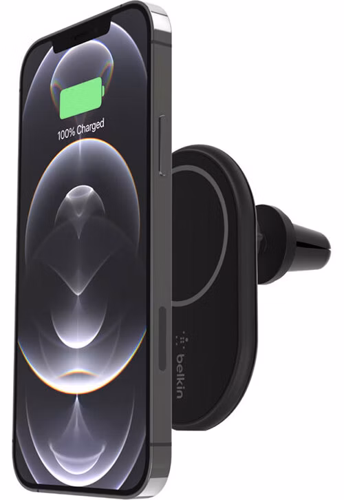 Belkin Boost Charge Magnetic Wireless Car Charger 10W + 20W PD Charger - Black *Poškodený obal*