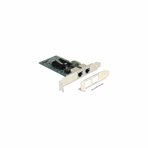 Delock PCI Express Karta > 2 x Gigabit LAN