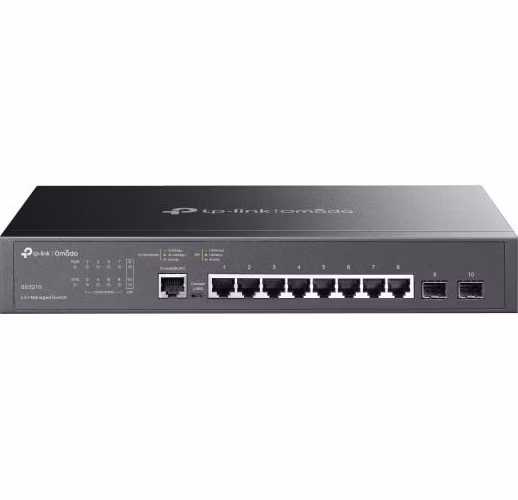 TP-Link OMADA switch SG3210 v3.30 (P/N:1700000198) (8xGbE, 2xSFP, 2xConsole, fanless)