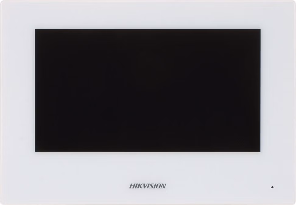 Hikvision DS-KH6320Y-WTE2/WHITE - 2-žilový 7" bytový dotykový monitor s Wifi, bílý
