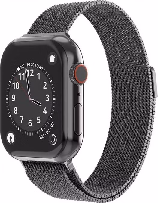 Swissten řemínek pro apple watch milánský tah 38 / 40 / 41 mm černý