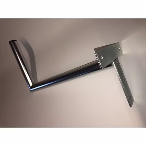 Anténny držiak na stenu 50cm T, priemer 42mm, výška 30cm