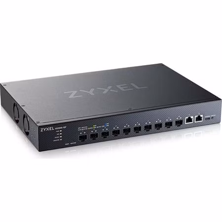 Zyxel XS1935-12F, 10-port 10G L3 Smart Managed Fiber Switch, 2 Multi-Gigabit Ports, hybrid mode, standalone or NebulaFle