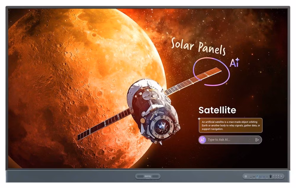 BenQ LCD RP6505 65" IPS Touch/3840×2160/1500:1/8ms/450 nits/HDMI/DP/VGA/USB/SPDIF/RS-232/RJ-45/Repro