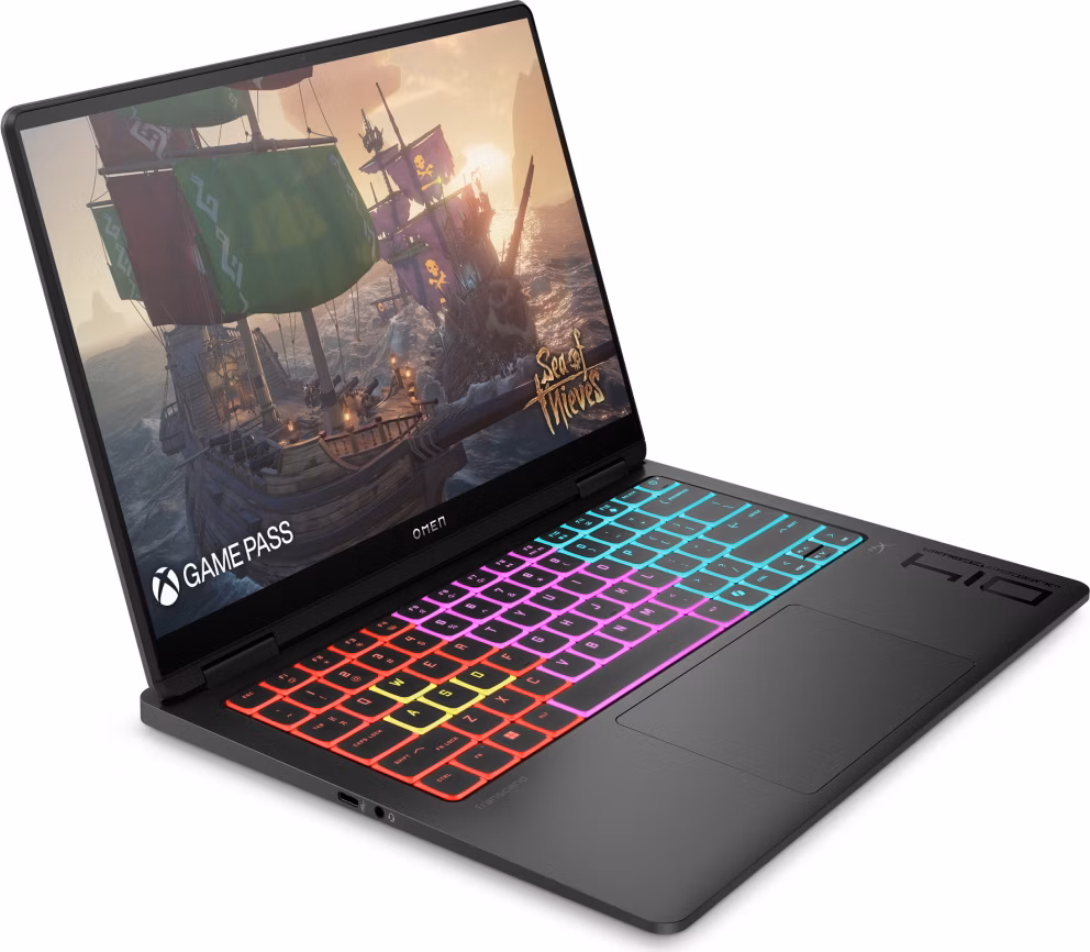 HP OMEN Transcend 14-fb1073nc/ Core Ultra 7-255H/ 32GB DDR5/ 2TB SSD/ RTX 5060 8GB/ 14"3K,OLED,120Hz/ W11P/ černý