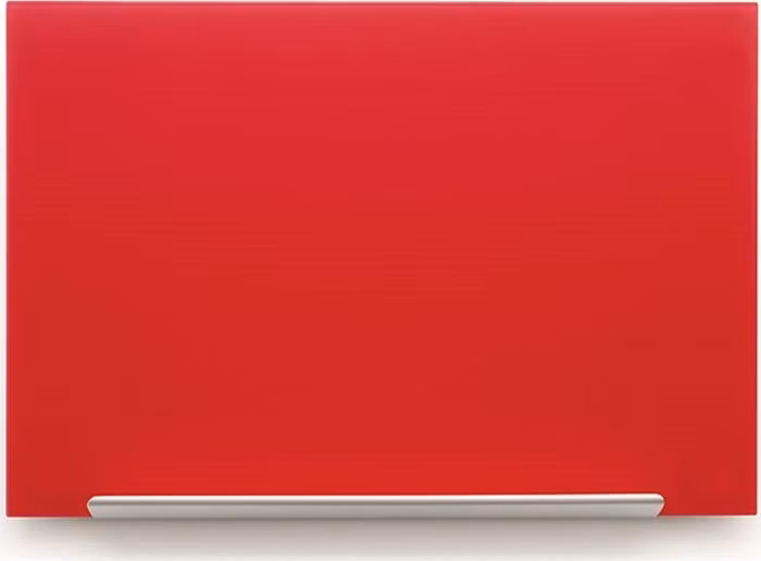 NOBO skleněná tabule Diamond glass 67,7x38,1 cm, red