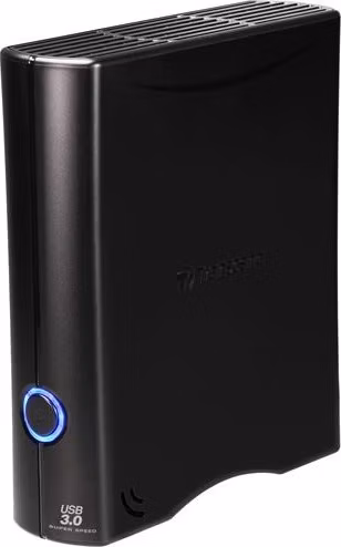 Externý pevný disk TRANSCEND 3,5" USB 3.1 StoreJet 35T3, 8 TB, čierna, Turbo