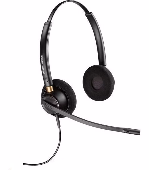 Poly EncorePro HW520 náhlavní souprava, Quick Disconnect, stereo