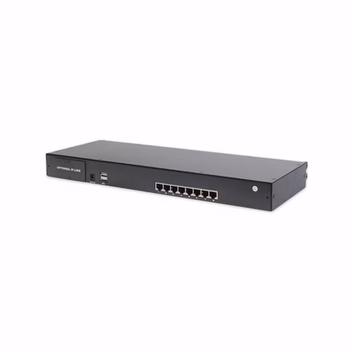 DIGITUS CAT 5 KVM modul, 8 portů pro modularizovanou KVM konzoli