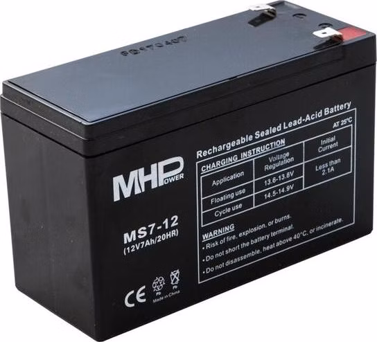 Pb akumulátor MHPower VRLA AGM 12V/7Ah (MS7-12)