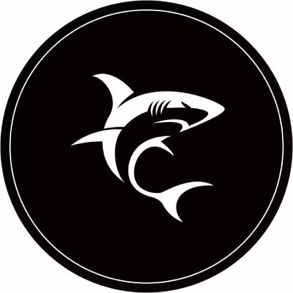 White Shark PHARAOH chair mat, 120 cm, black/white