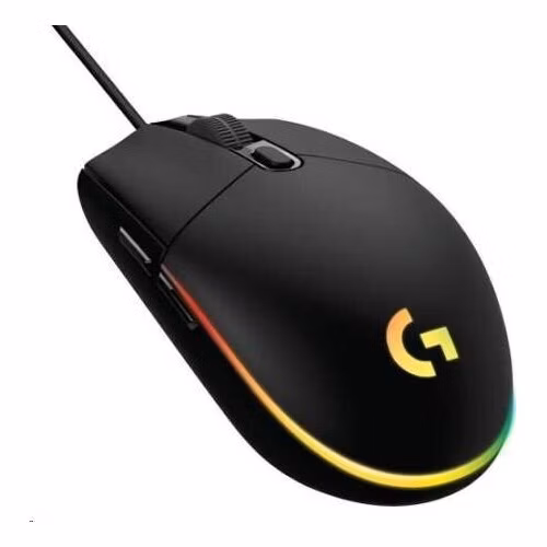 BAZAR - Logitech Gaming Mouse G203 LIGHTSYNC 2nd Gen, EMEA, USB, black POŠKOZEN OBAL