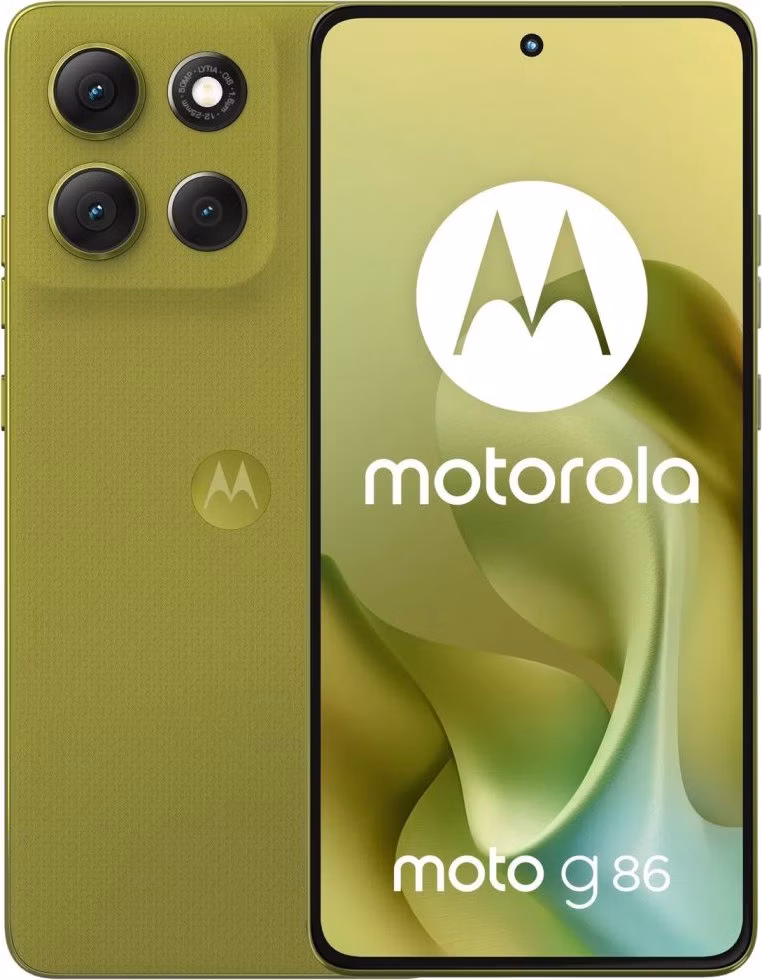 Motorola Moto G86 - PANTONE Golden Cypress (green)   6,67" / single SIM + eSIM/ 8GB/ 256GB/ 5G/ Android 15