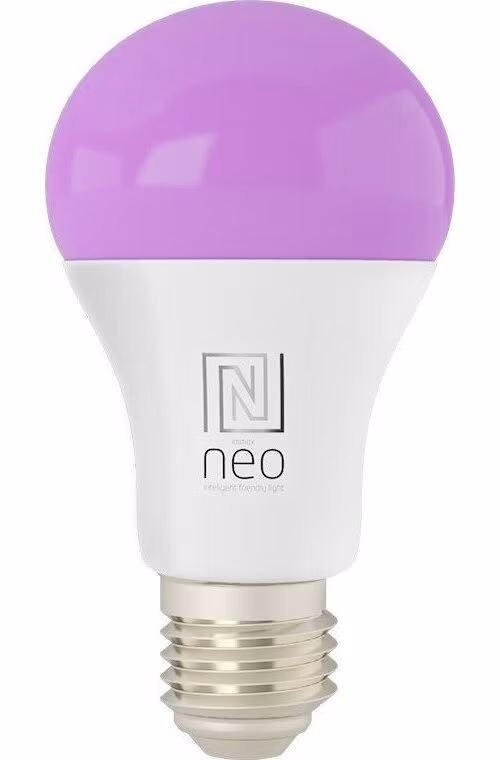 IMMAX NEO LITE SMART žárovka LED E27 11W RGB+CCT barevná a bílá, stmívatelná, Wi-Fi, TUYA